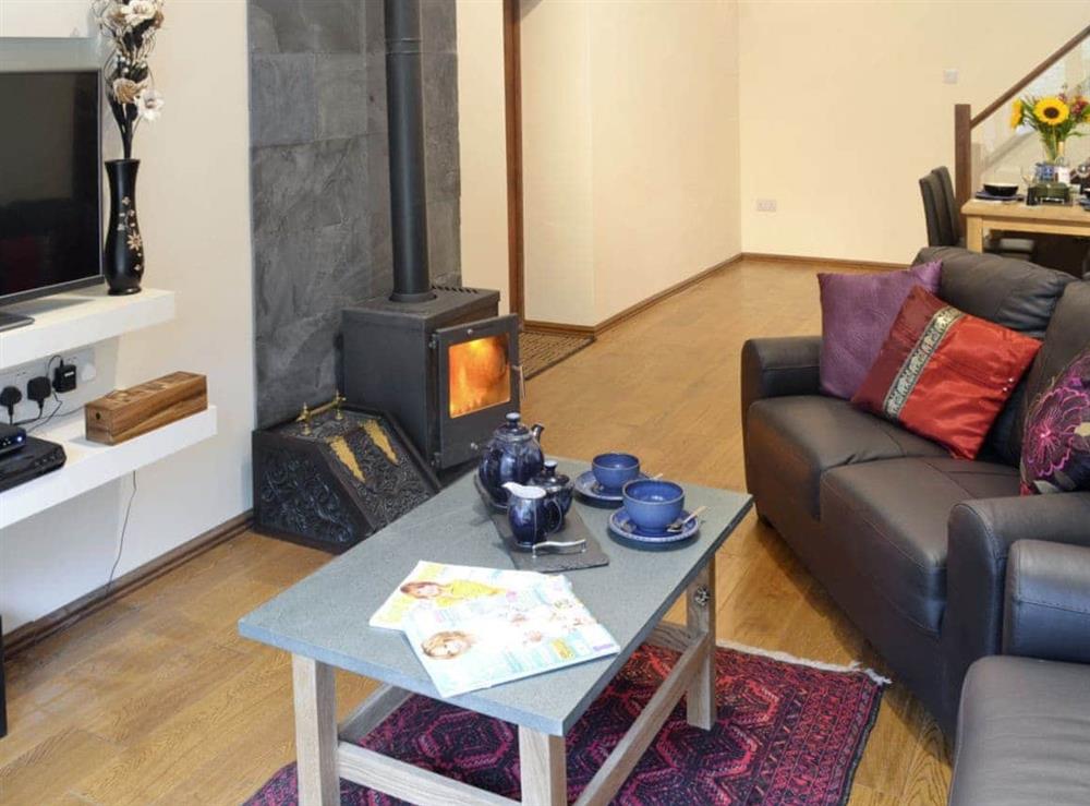 Open plan living/dining room/kitchen at Crimson Cottage in Broughton-in-Furness, Cumbria