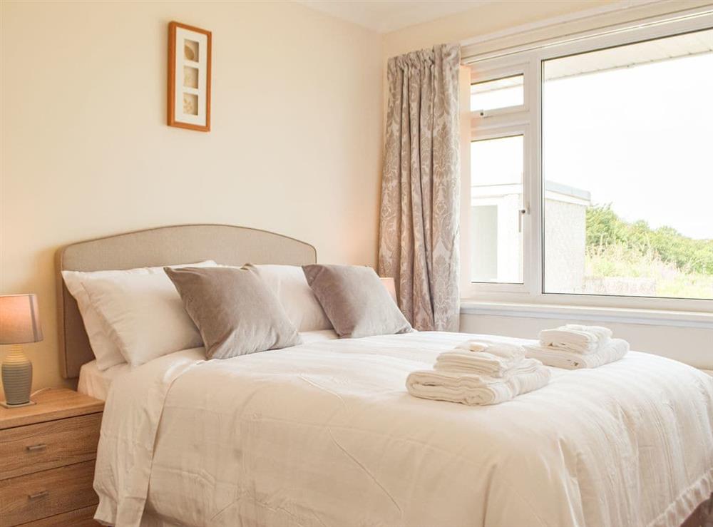 Double bedroom at Crir Wylan in Fishguard, Pembrokeshire