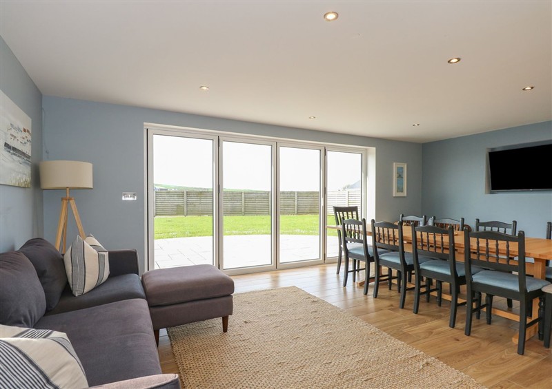 Enjoy the living room at Criw, Bryncroes near Sarn Meyllteyrn