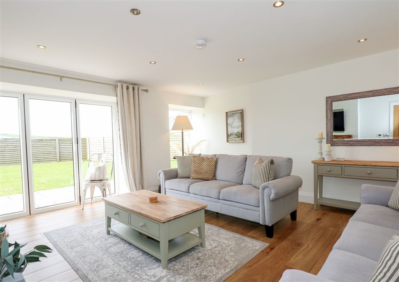 The living room at Criw, Bryncroes near Sarn Meyllteyrn