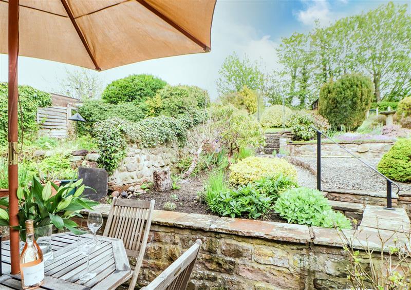 Enjoy the garden at Croft Cottage, Appleby-In-Westmorland