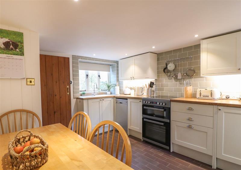 This is the kitchen at Croft Cottage, Elton near Winster