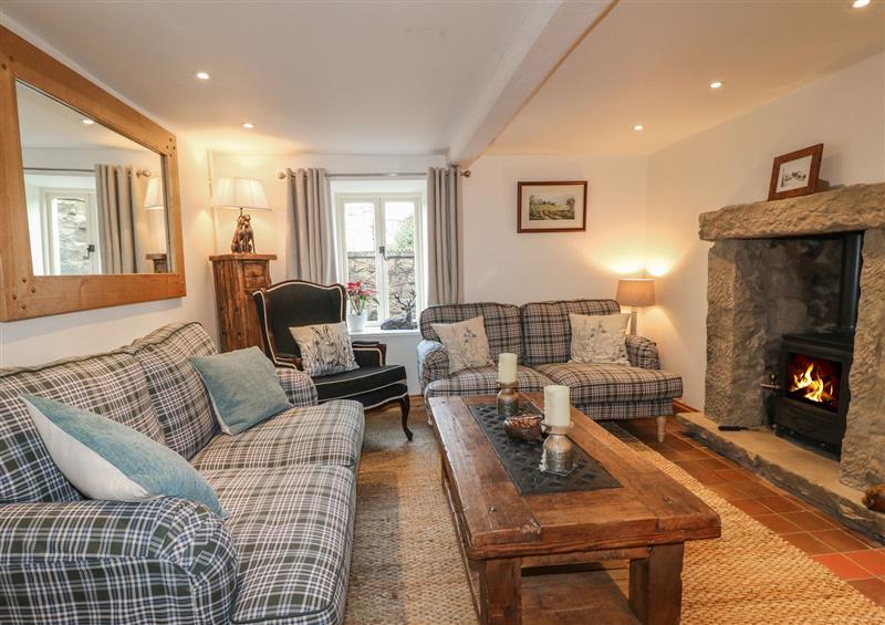 This is the living room at Croft Cottage, Elton near Winster