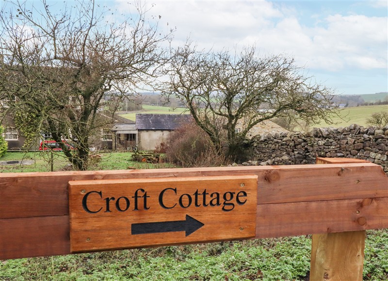 Outside Croft Cottage