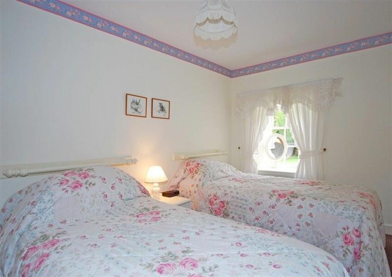 One of the bedrooms at Croft Cottage (Yeavering), Wooler