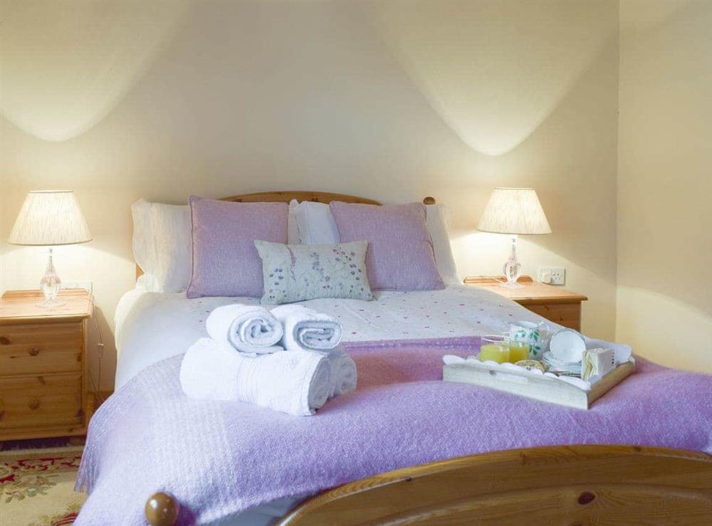 Comfortable double bedroom at Hayloft Cottage, 