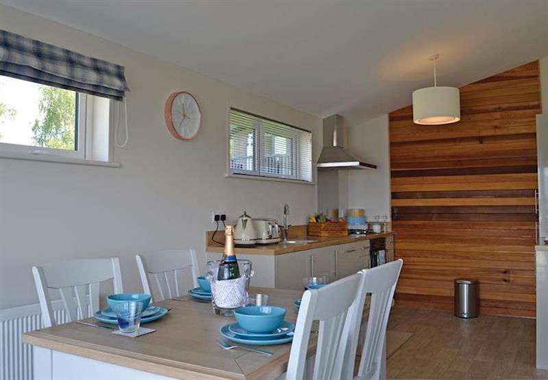 Dining area in Ash at Croft Farm Water Park in Tewkesbury, Gloucestershire