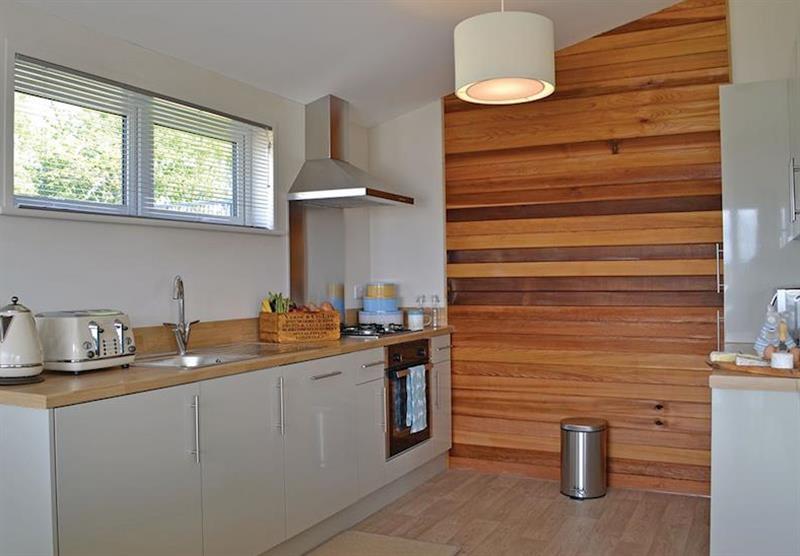 The kitchen in Ash (photo number 2) at Croft Farm Water Park in Tewkesbury, Gloucestershire