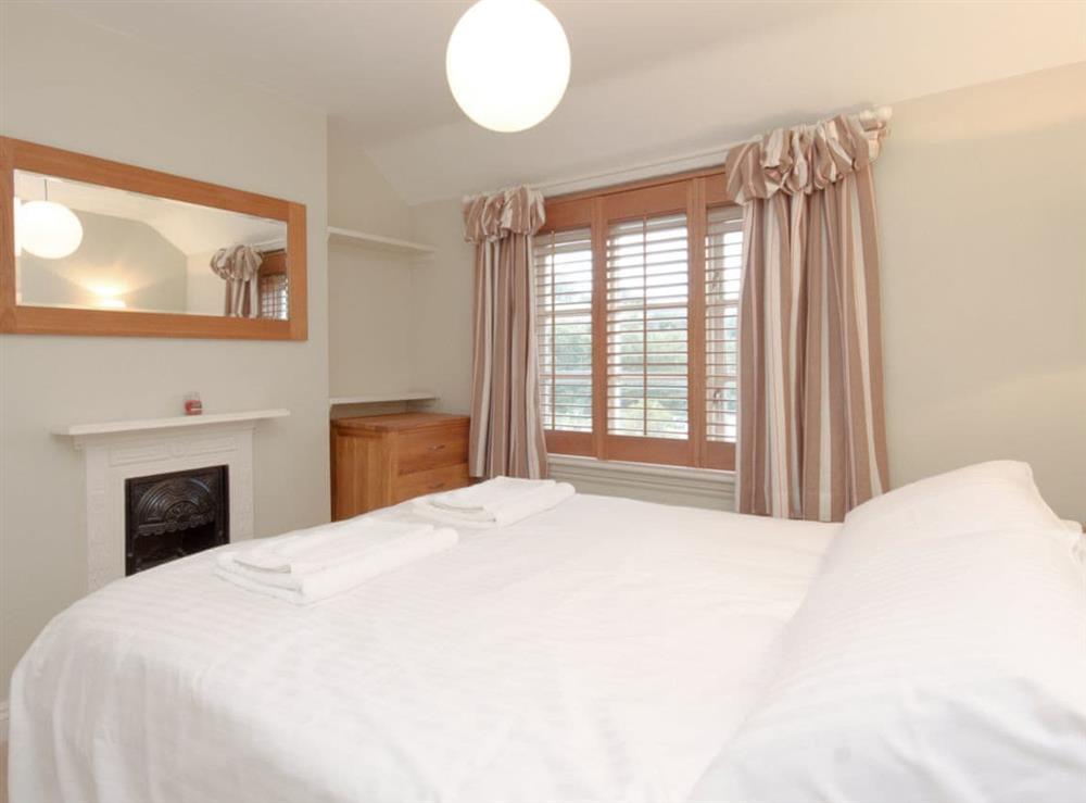 Comfy double bedroom at Croft View Terrace 7 in Salcombe, Devon