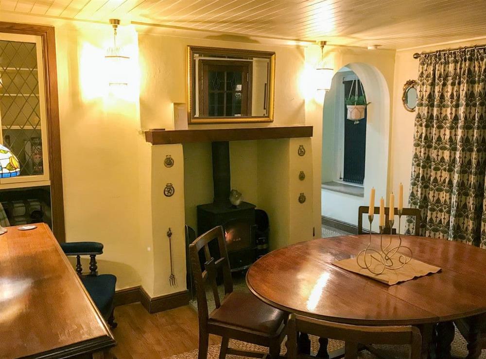 Dining room at Croftbank in Lochranza, Isle Of Arran