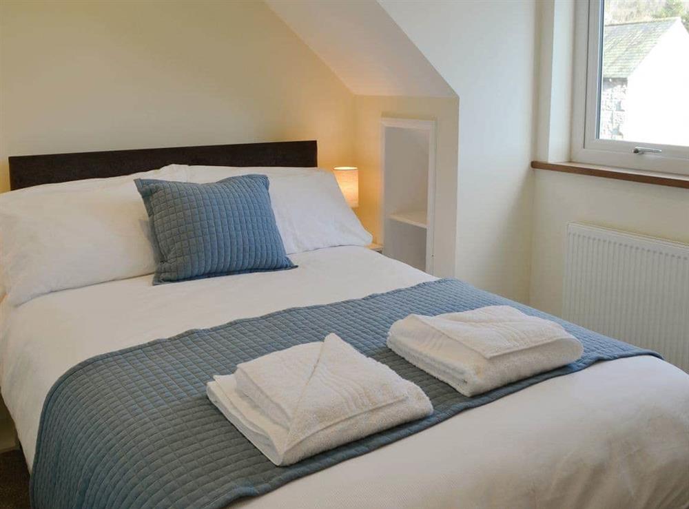 Comfy bedroom at Crofters Cottage in Rothbury, Northumberland