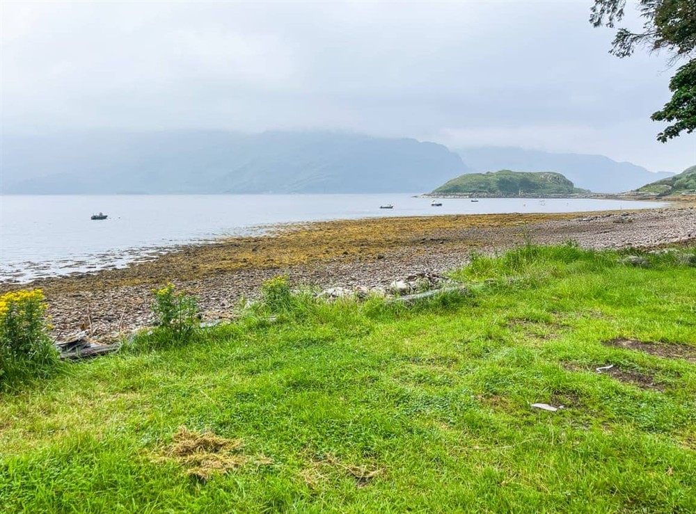 View at Croftfoot in Arnisdale, near Kyle of Lochalsh, Ross-Shire