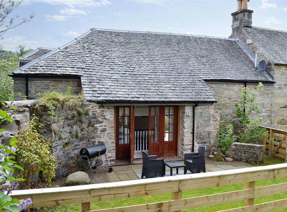 Exterior at Croftinloan Farmhouse -The Roundhouse in Pitlochry, Perthshire