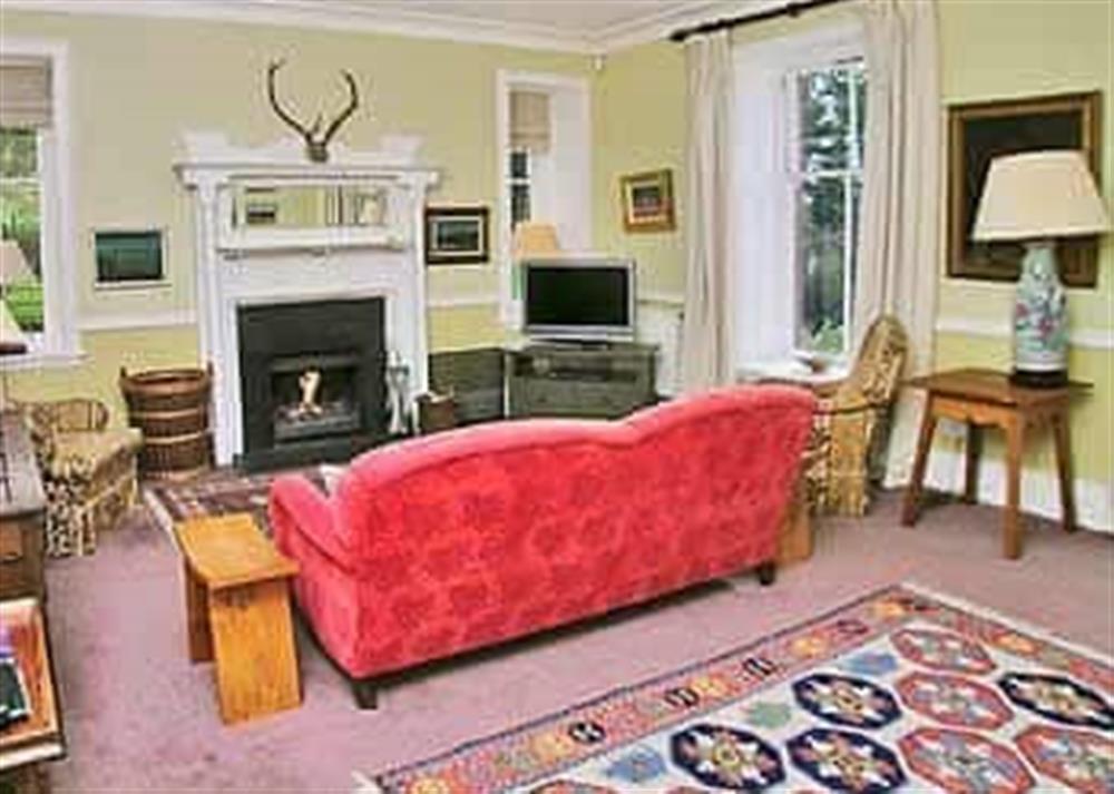 Living room at Marwhin House, 