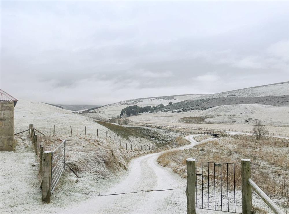 Surrounding area in Winter at Crofts in Glenbuchat, Aberdeenshire