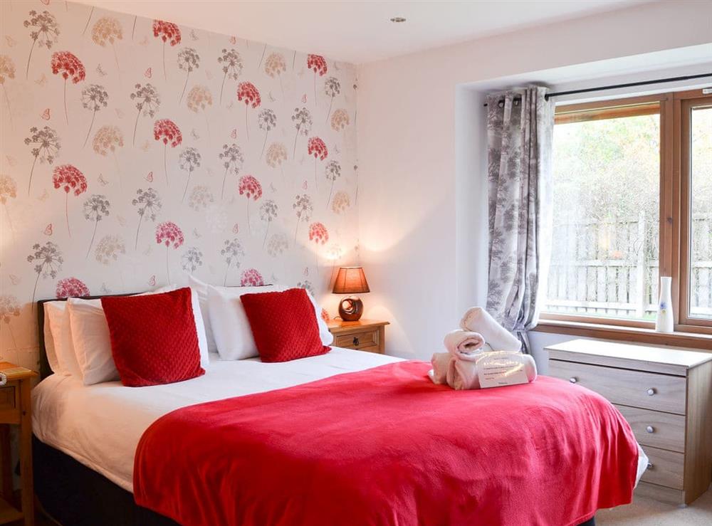 Comfortable double bedroom at Croftside House in Aviemore, Inverness-Shire
