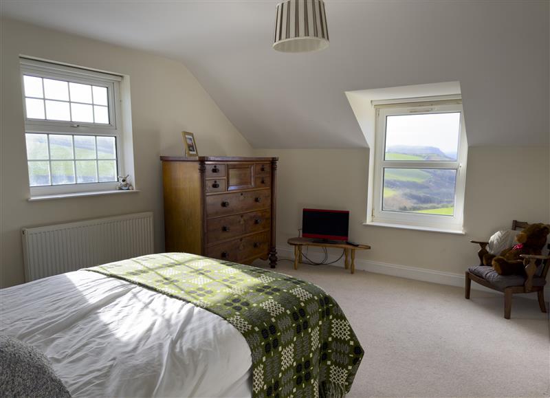 One of the 2 bedrooms at Crogal Farmhouse, New Quay