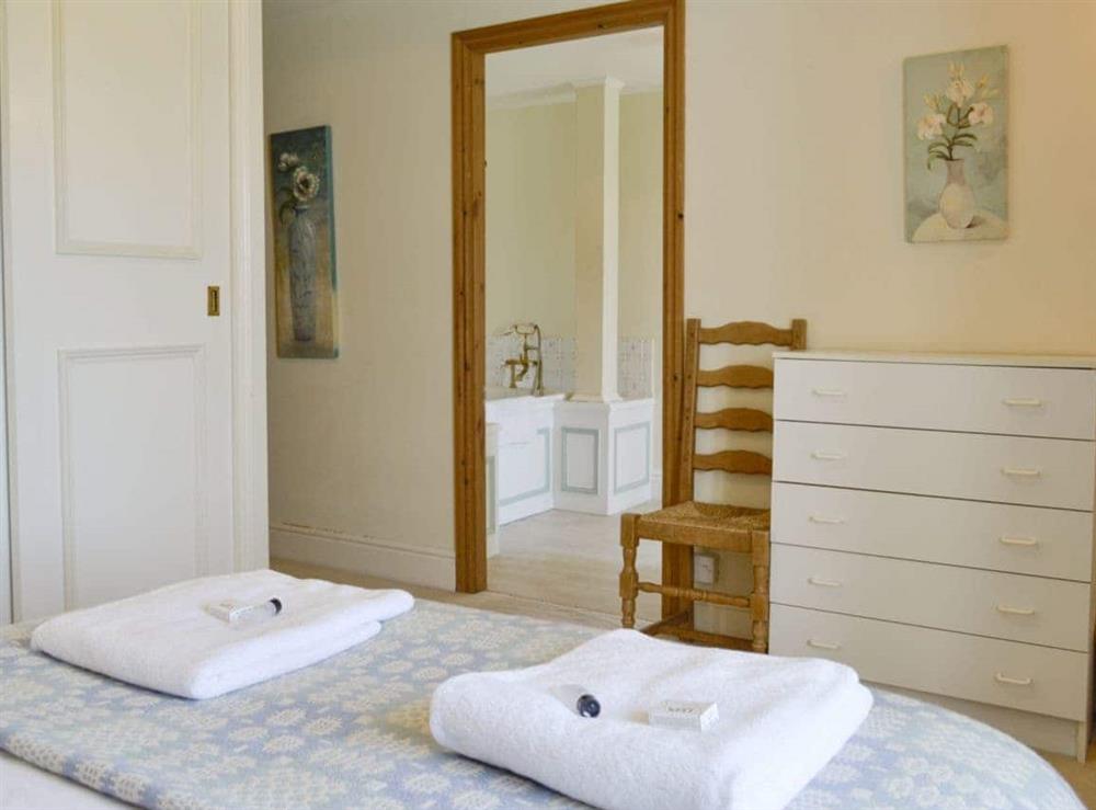 Access to a shared en-suite bathroom at Crogen Coach House in Corwen, Denbighshire., Clwyd
