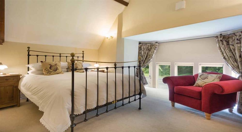 The bedroom at Cromer Lodge in Norwich, Norfolk