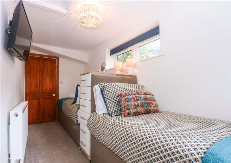 One of the 2 bedrooms at Cromlech Cottage at Cromlech Manor Farm, Tyn-y-Gongl near Benllech