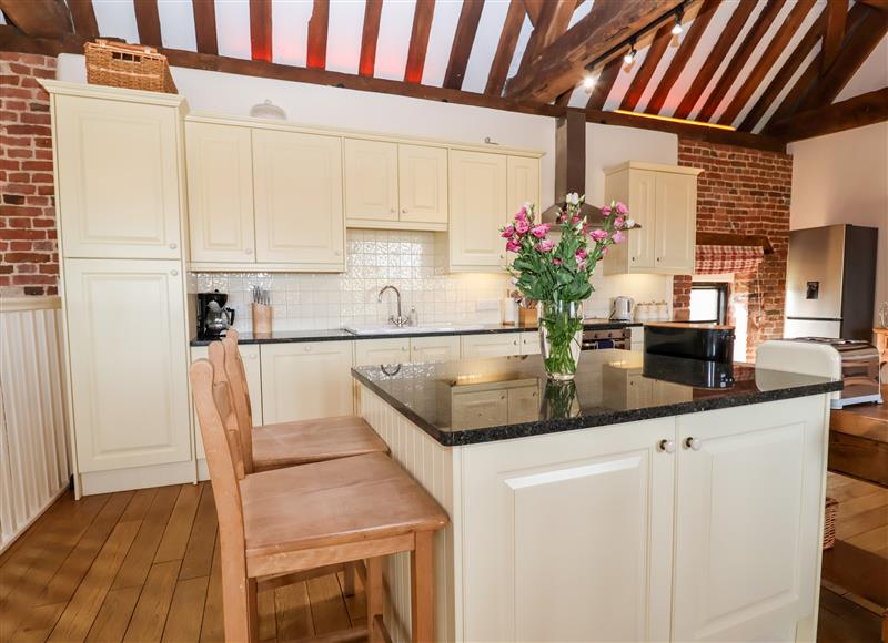 The kitchen at Cromwells Manor, Woodhey Green near Bunbury