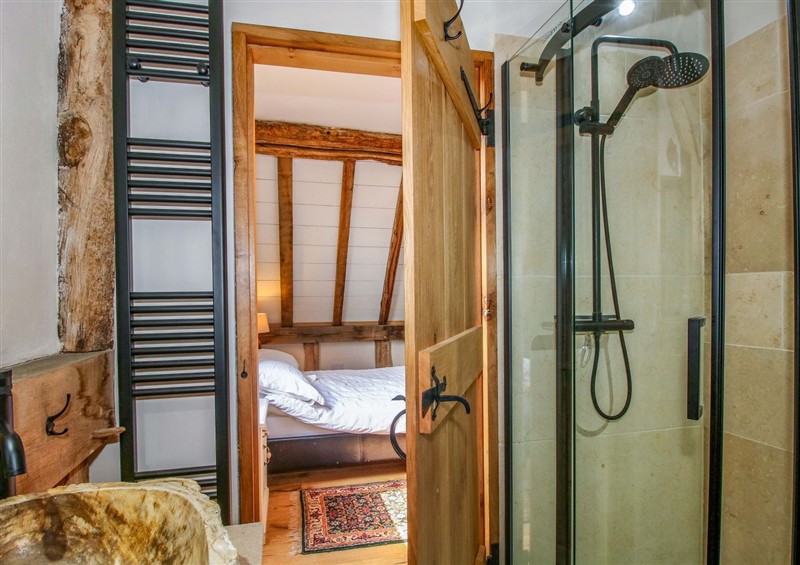 One of the bedrooms at Crook Barn, Tenbury Wells