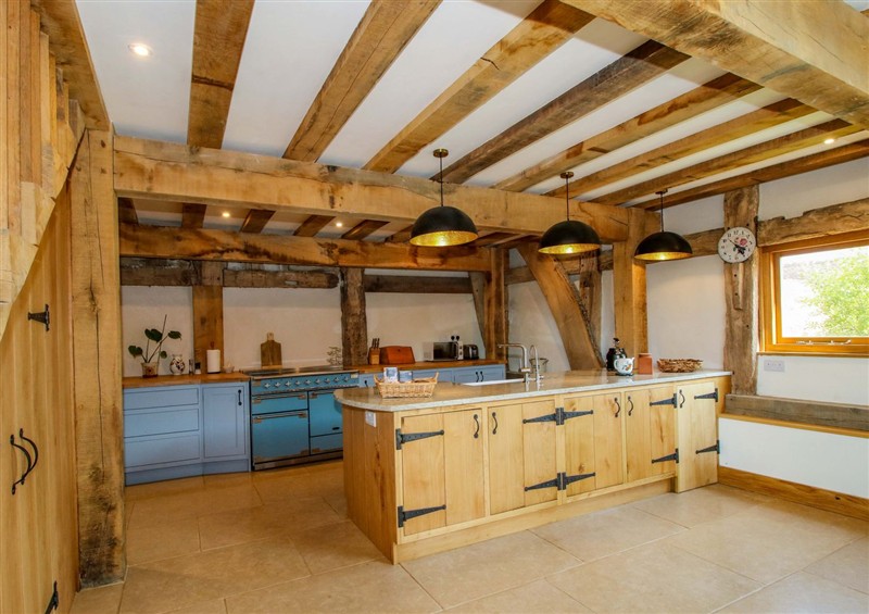 The kitchen at Crook Barn, Tenbury Wells