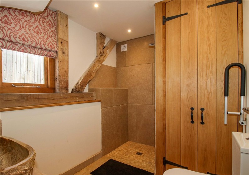 This is the bathroom at Crook Barn, Tenbury Wells