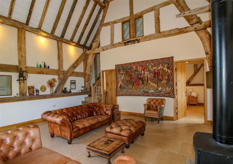 This is the living room at Crook Barn, Tenbury Wells