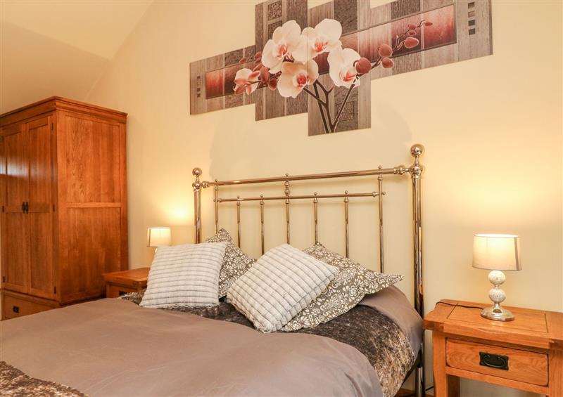 This is a bedroom at Crooke Barn, Withleigh near Tiverton