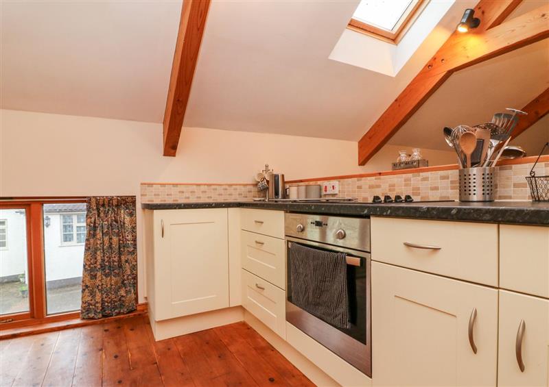 This is the kitchen at Crooke Barn, Withleigh near Tiverton