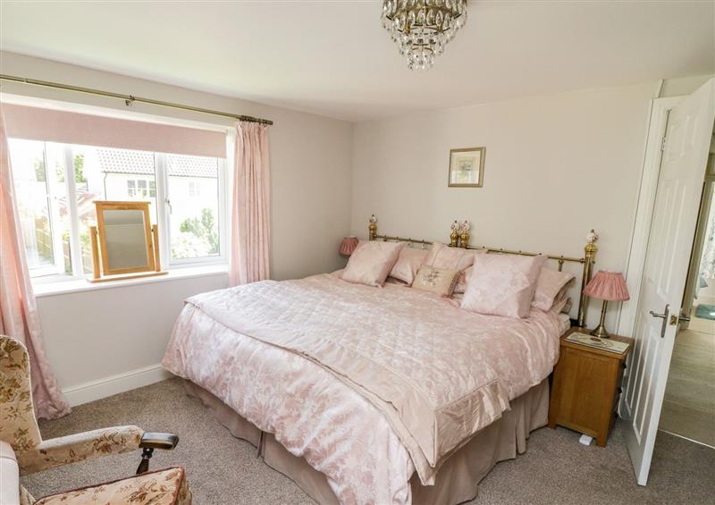 One of the bedrooms at Crooked Well, Timsbury