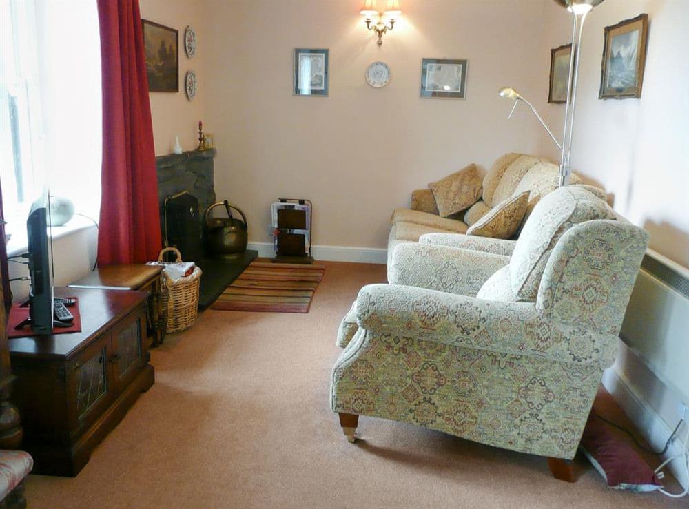 Welcoming living room at Cropple How in Keswick, Cumbria