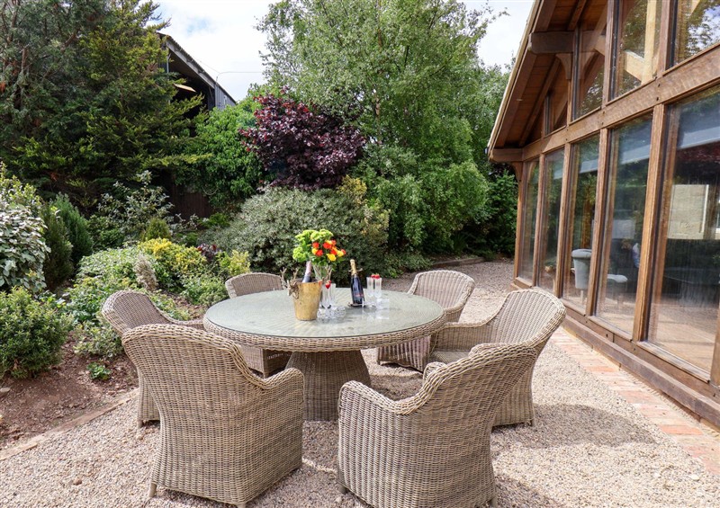 Enjoy the garden at Crossbutts Farmhouse, Whitby