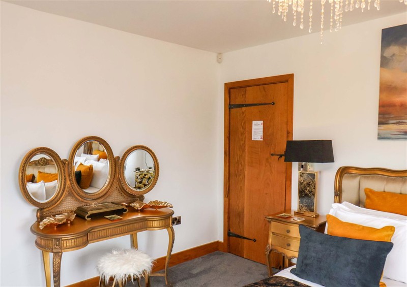 One of the bedrooms at Crossbutts Farmhouse, Whitby