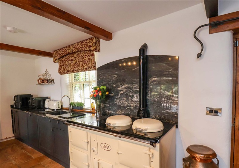This is the kitchen at Crossbutts Farmhouse, Whitby