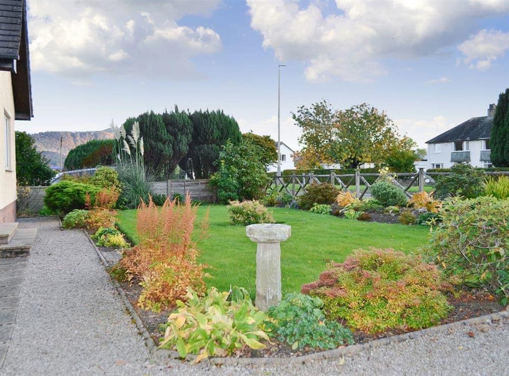 Garden at Crossfeld in Keswick, Cumbria