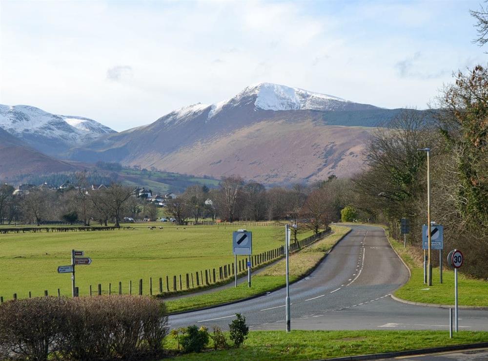 View from property at Crossfeld in Keswick, Cumbria