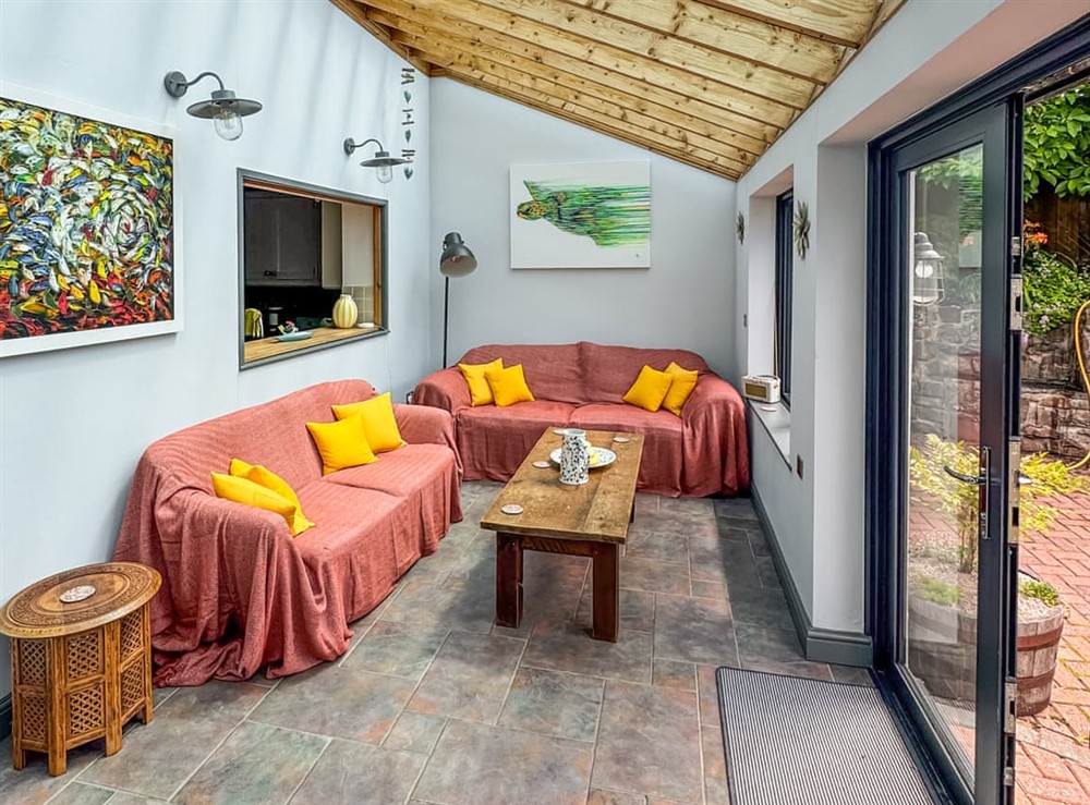 Sun room at Crossroads in Braunton, Devon