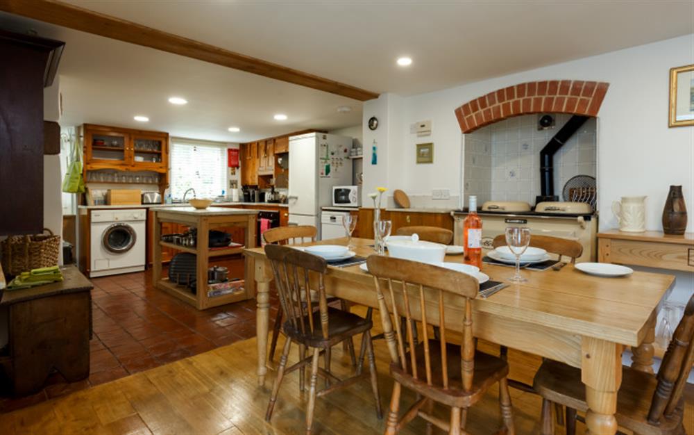 The kitchen at Crossroads Cottage in Fordingbridge