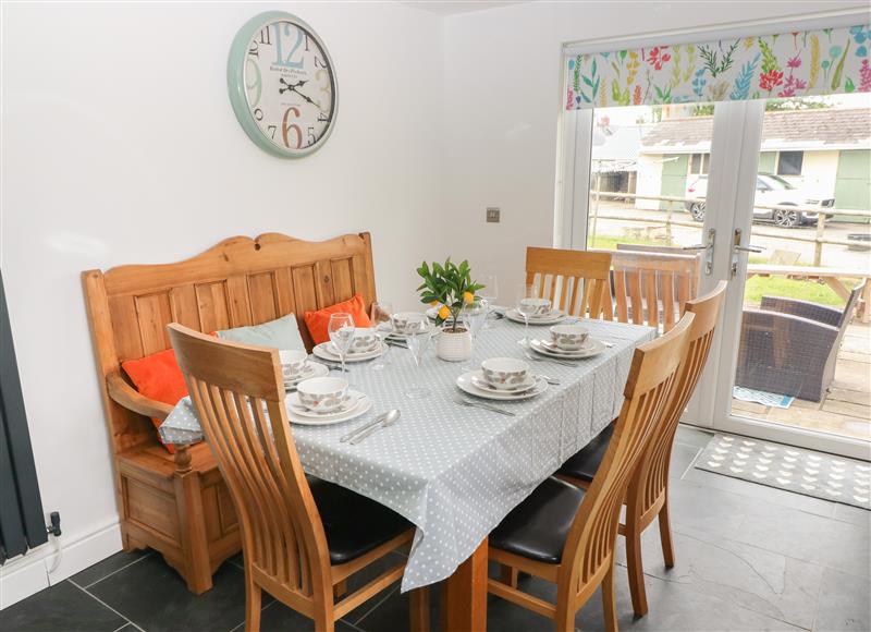 Dining room at Crossways Cottage, Cresselly near Carew