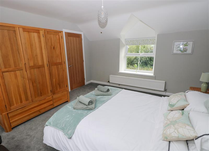 One of the 4 bedrooms at Crossways Cottage, Cresselly near Carew