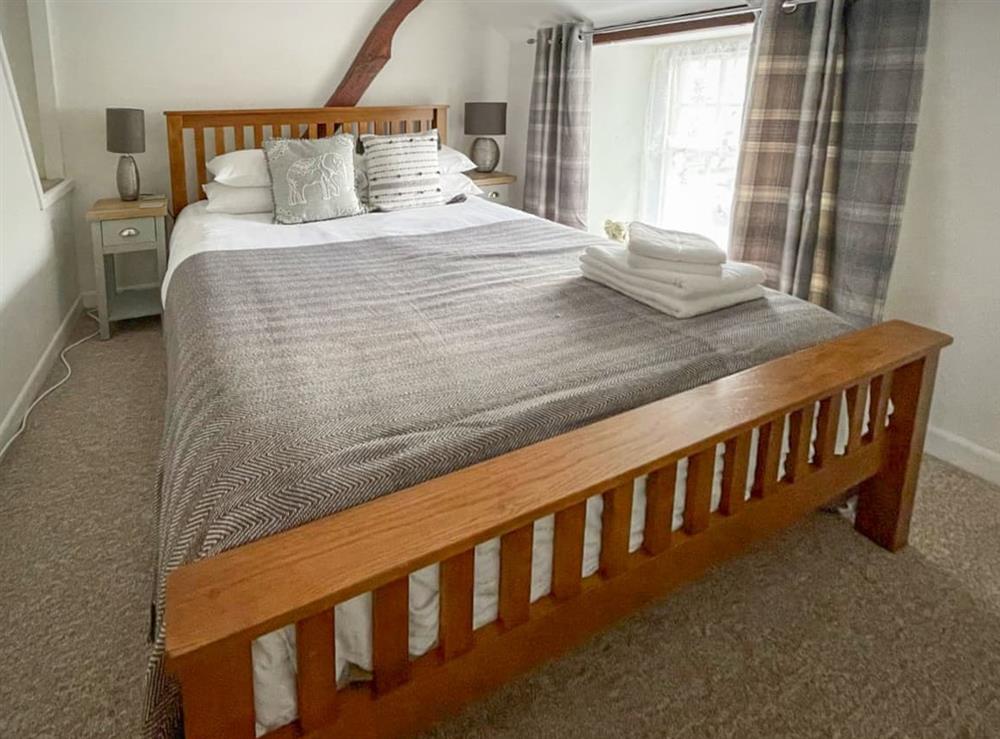 Double bedroom at Crossways in Lelant, near Hayle, Cornwall