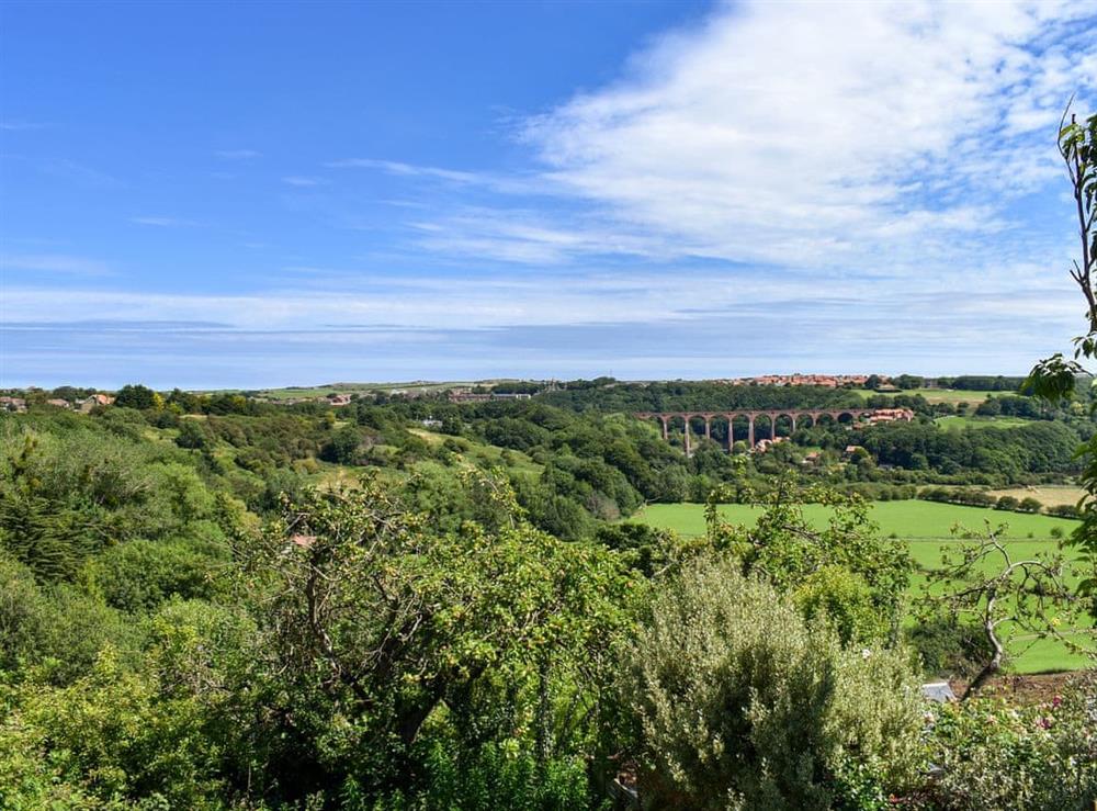 View at Crosswynds in Ruswarp, near Whitby, North Yorkshire