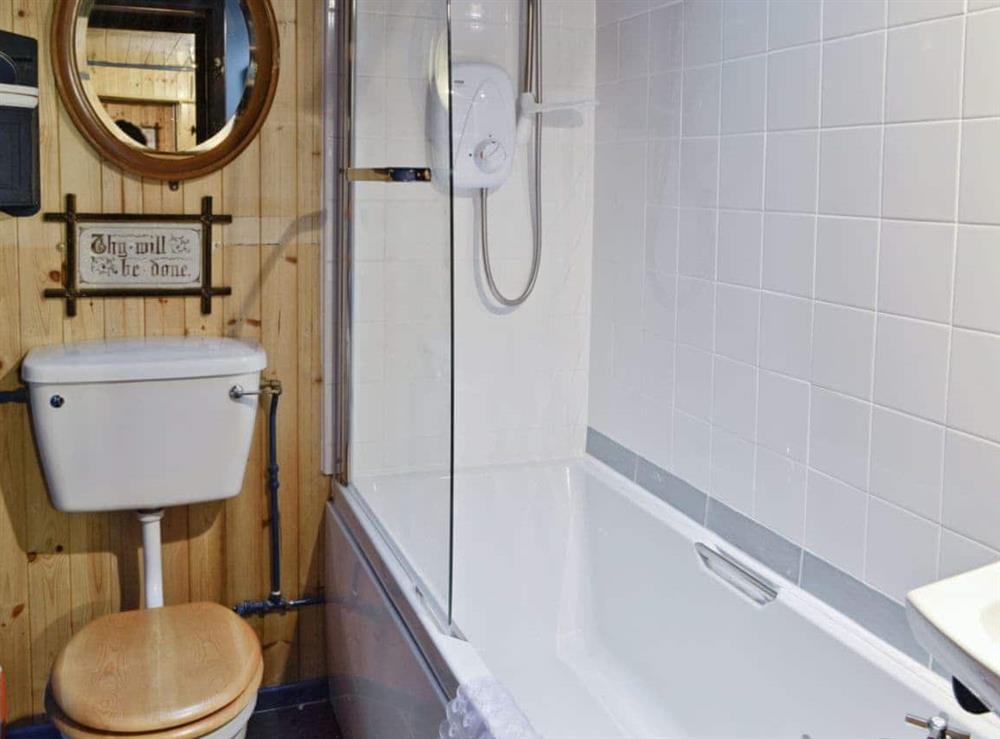 Bathroom at Crovie in Crovie, Gardenstown, Banffshire