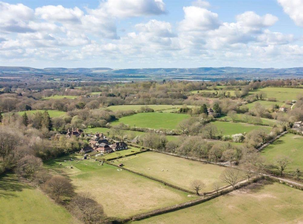 The area around Crowell Shires at Crowell Shires in Pulborough, West Sussex