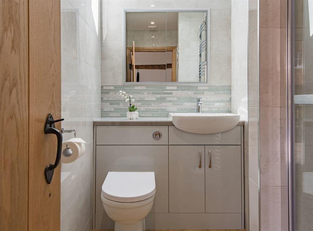 The bathroom at Crowell Shires in Pulborough, West Sussex
