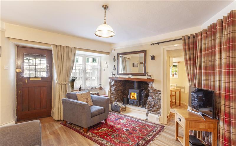Enjoy the living room at Crown Cottage, Exford