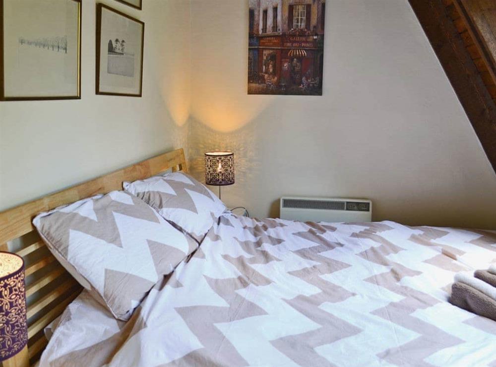 Double bedroom at Crown Cottage in Hartest, near Lavenham, Suffolk