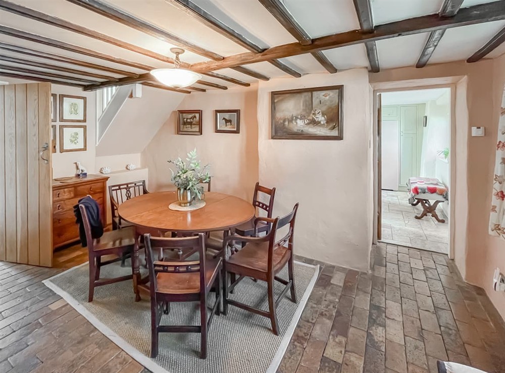 Dining room at Crown House in Tinwell, Lincolnshire